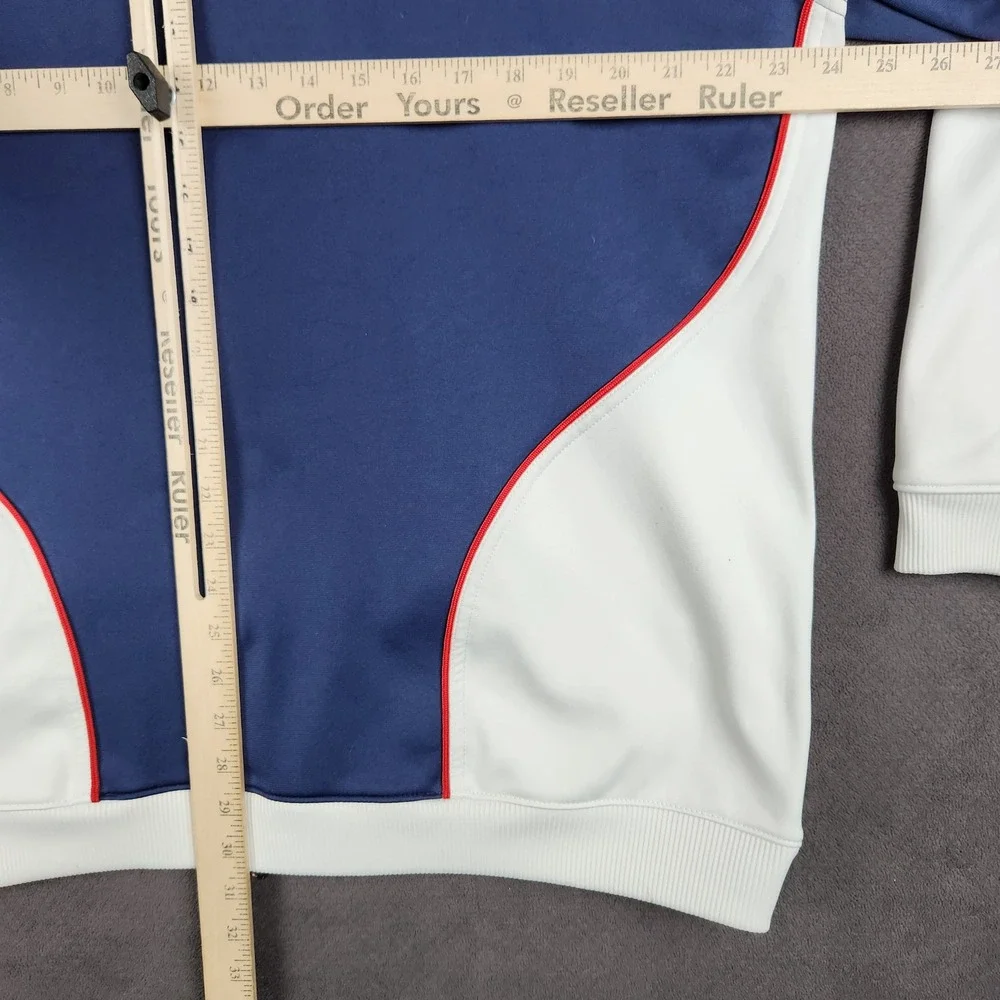 Vintage Nike Jordan Track Jacket Mens XL Blue White Red Full Zip 23 Jumpman